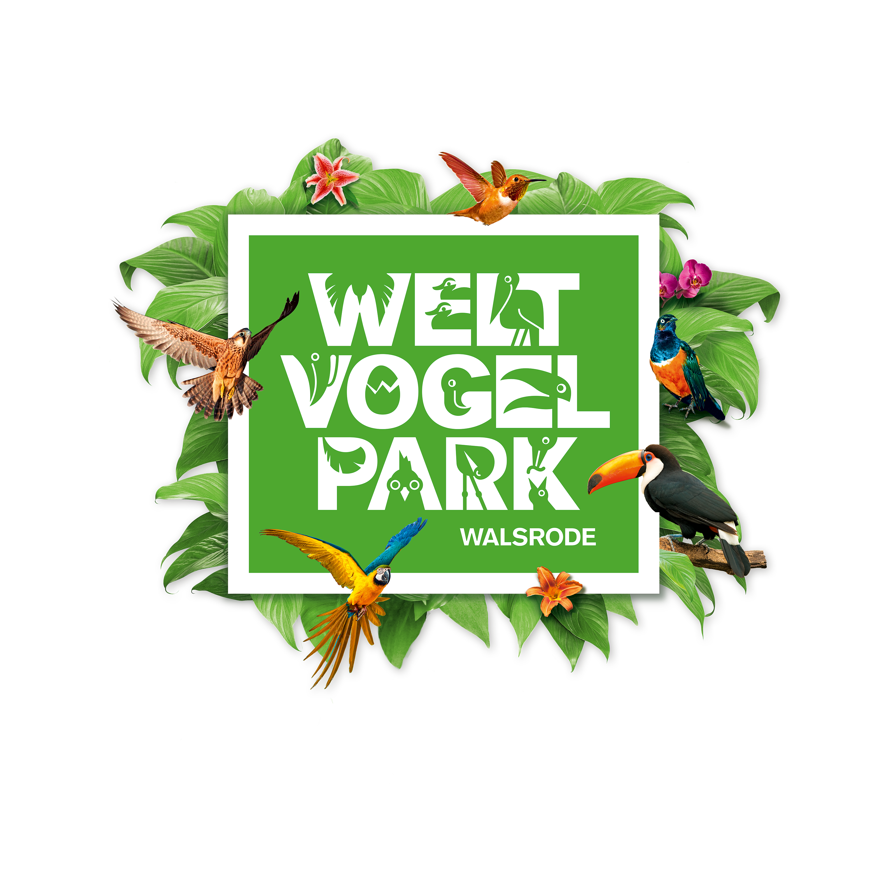 Weltvogel park logo